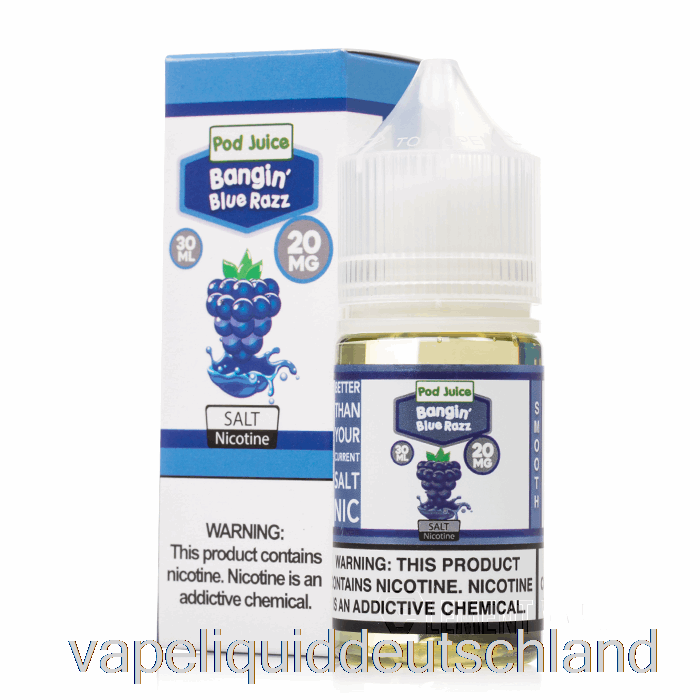 Bangin Blue Razz – Pod-Saft – 30 Ml, 55 Mg Vape-Flüssigkeit